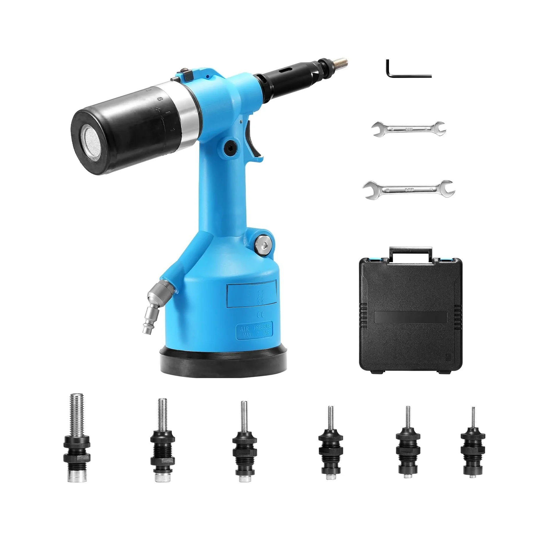 M3-M12 Pneumatic Thread Riveter Gun Rivet Nut Tool