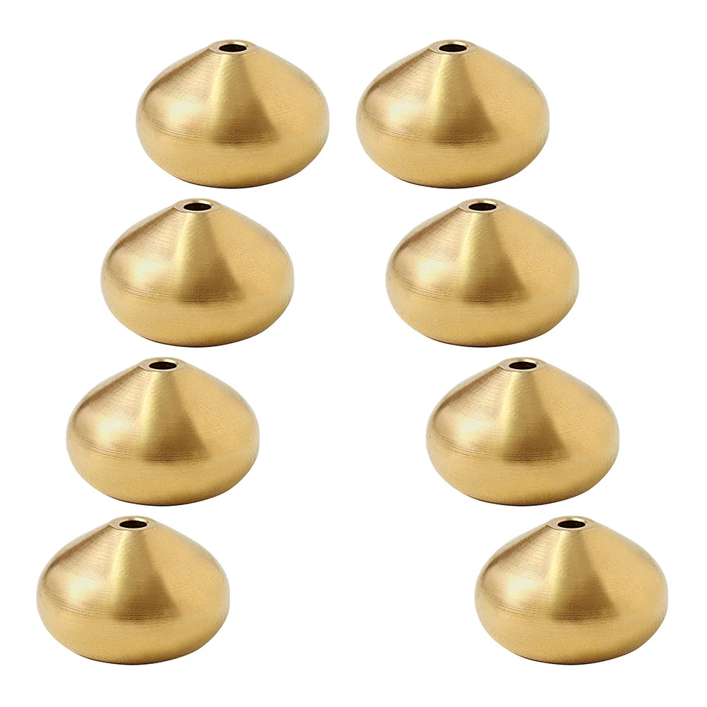 

8 Pcs Water Drop Incense Holder Copper Material Desk Decor Room Aromatherapy Burner Home Office Stylish Classic Meditation Sleep