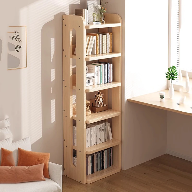 Bookcase Bookshelf Magazine Rack Shelves Storage Organizer Desk Books Furniture Libreria Estanteria Shelf Aesthetic Subject Shoe