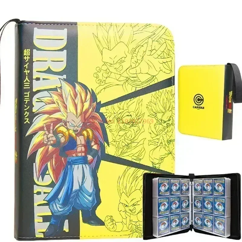 Dragon Ball Anime Z 400 pz/900 pz Album di carte Collezione di libri Cartella di archiviazione di carte Tenere Vegeta Iv Carte da gioco Raccoglitore