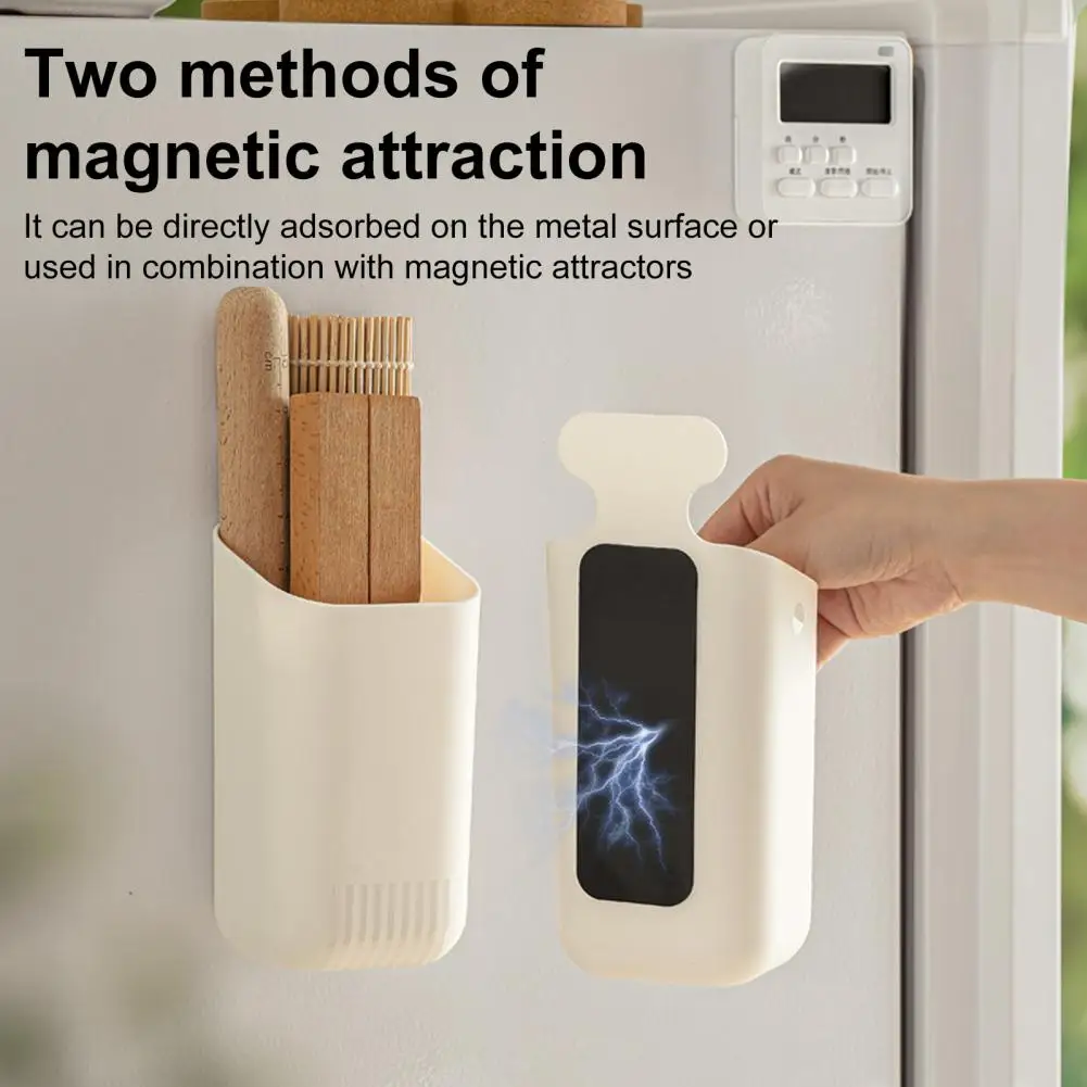 

Strong Adhesive Holder Straw Storage Box Acrylic Straw Holder with Magnetic Storage Box Capacity Reusable for Kitchen for Straws