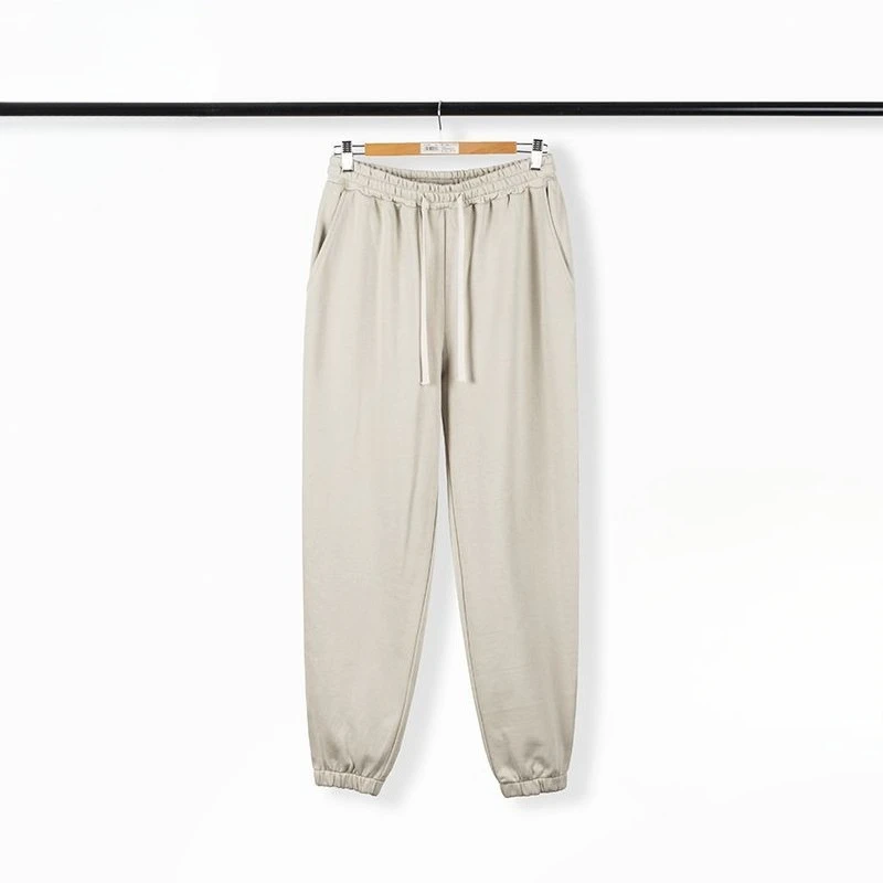 Beige Gray Pants