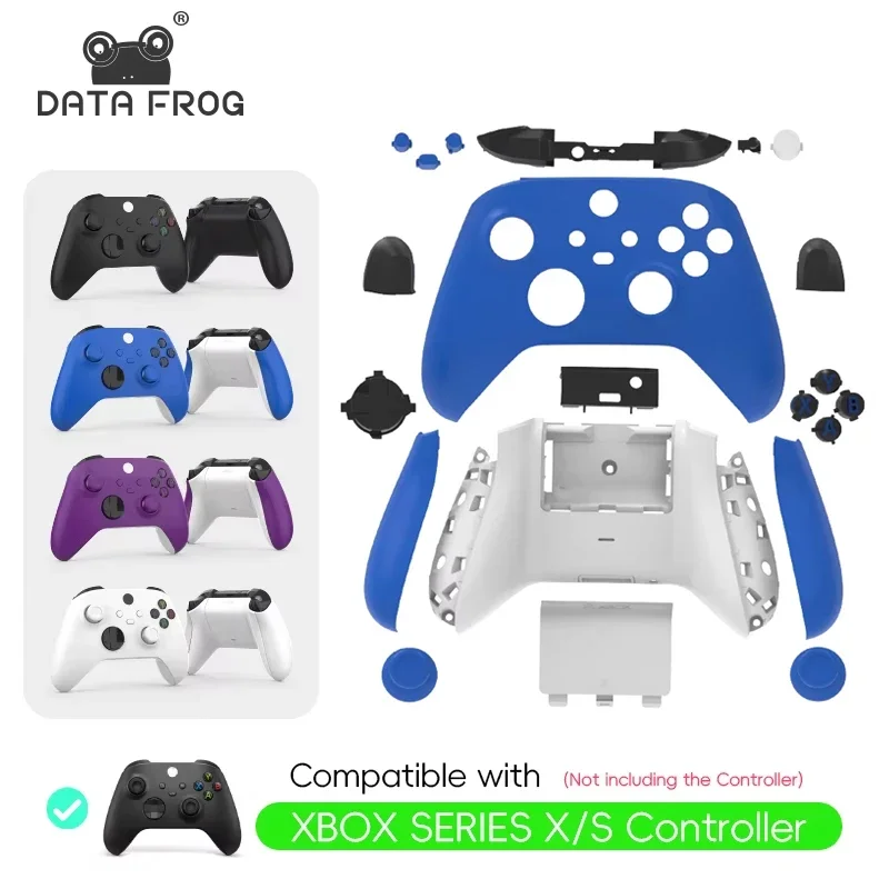 

Комплект для замены корпуса DATA FROG для консолей Xbox Series X/S: задняя крышка и корпус для самостоятельной сборки (DIY)