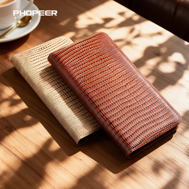 Luxury Genuine Leather Case for Oneplus Nord N300 N200 N100  N30 N20 N10 SE Retro Lizard Pattern Phone Case