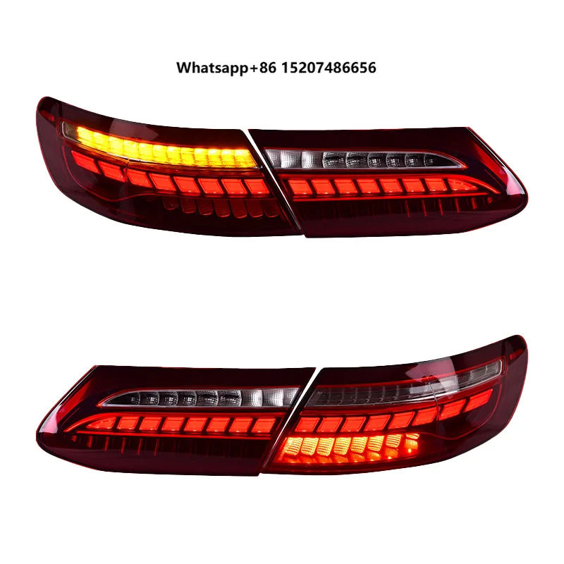 for E Class W238 Tail Light 2017-2020 Upgrade LED Turn Signal & Fog Lights Brake Lamp Taillights Assembly