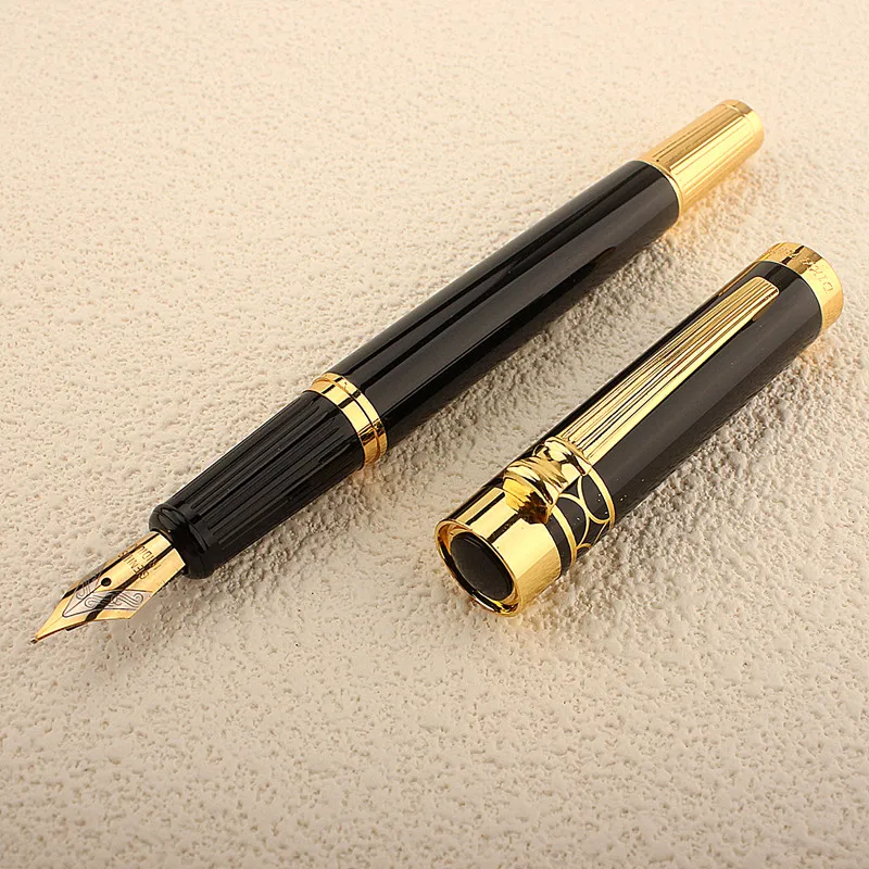 

Luxury 8036 Metal Fountain Pen Business Stationery Office Supplies Calligraphy Ink Pens New