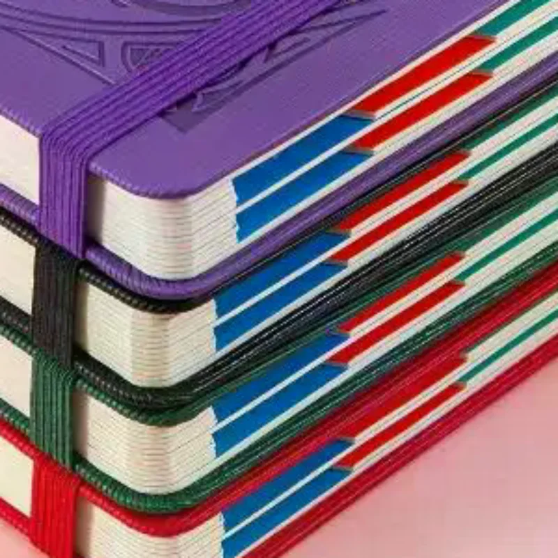 2027 Zodiac Pattern Embossed Planner Notebook With Elastic Strap Pen Loop For Daily Schedule Office Study