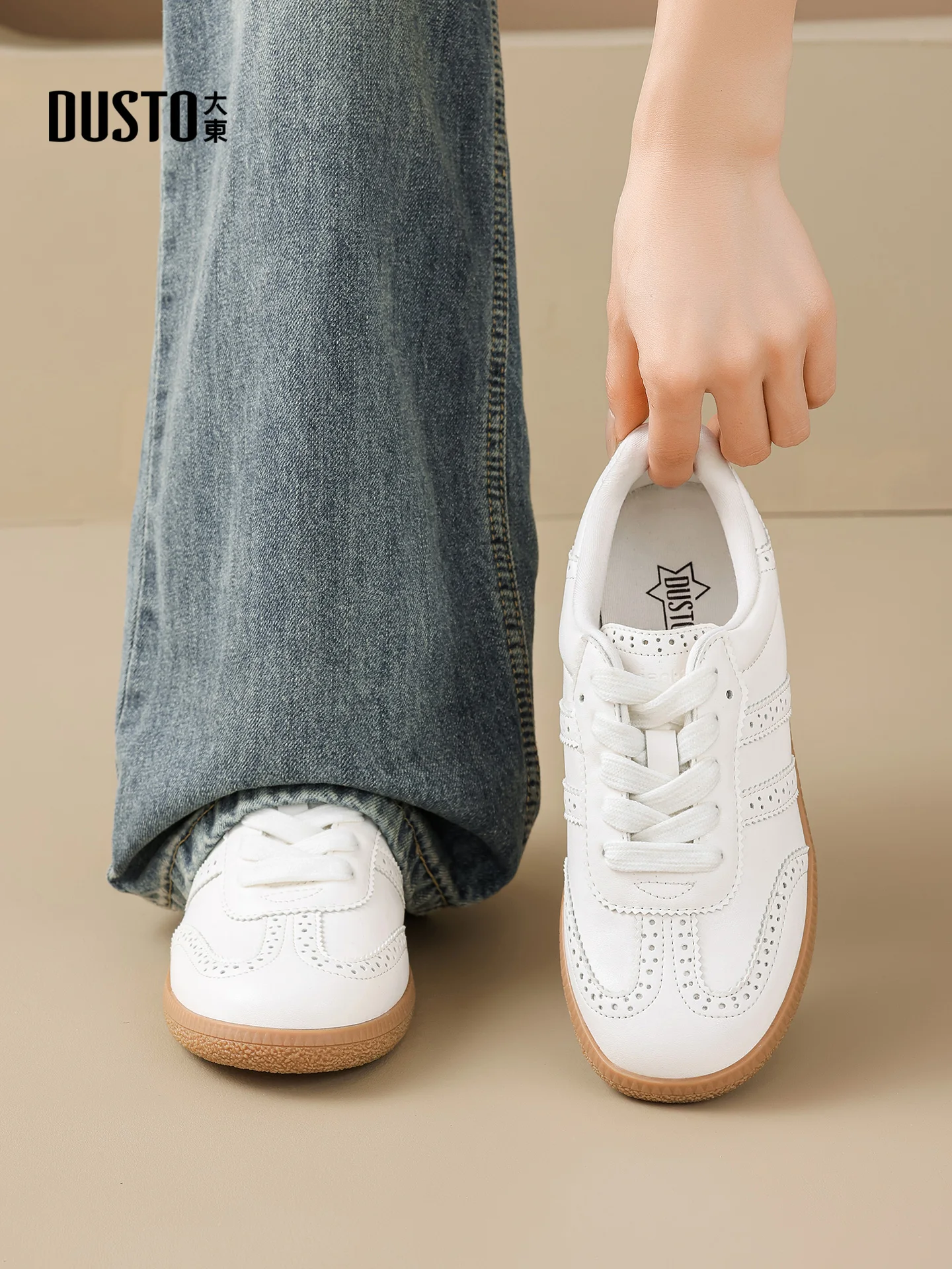 dusto-scarpe-casual-da-donna-agan-de-xin-con-suola-sottile-nuova-collezione-autunno-2026-sneakers-bianche-versatili-per-il-tempo-libero-e-lo-sport