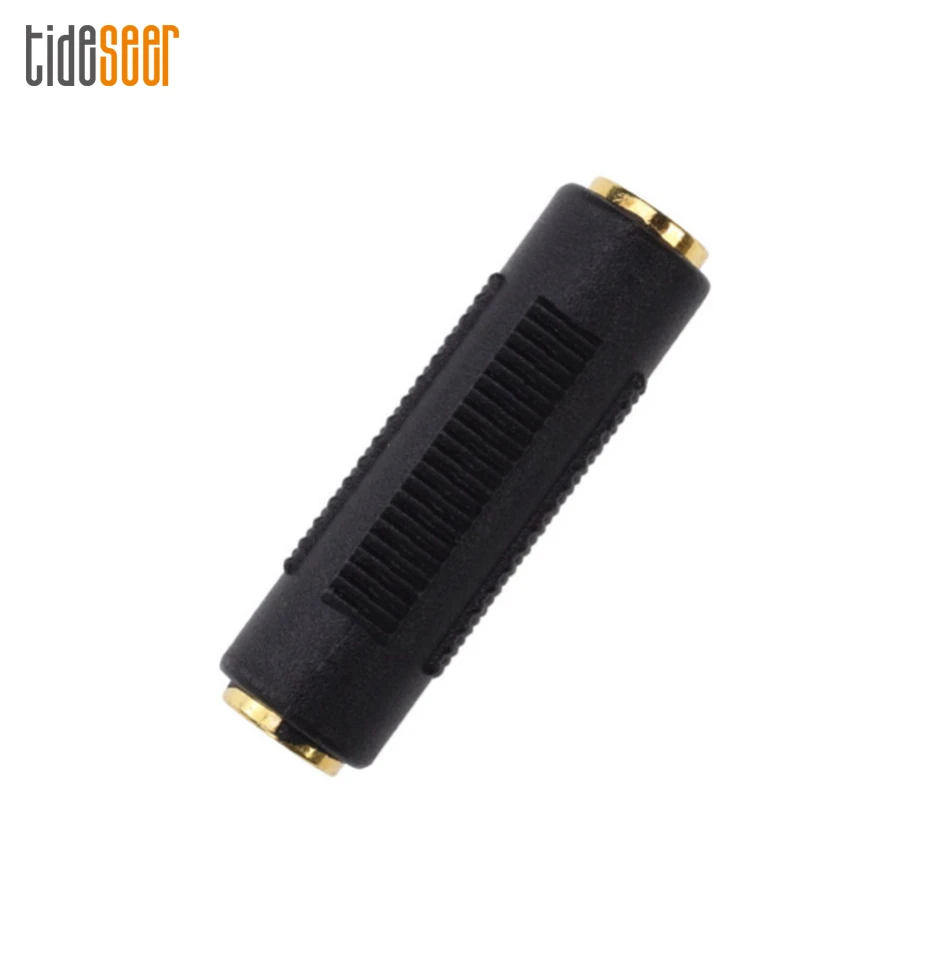 

100pcs 3.5mm Female to 3.5 mm Female Jack Stereo Coupler Adapter Audio Connector F/F Extension Converter