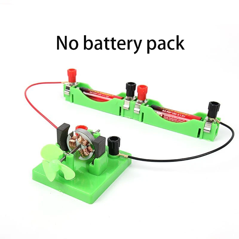 DIY DC Electrical Motor Model Physics Experiment Equipment Science Teaching Aids for School Laboratory and Physics Teaching