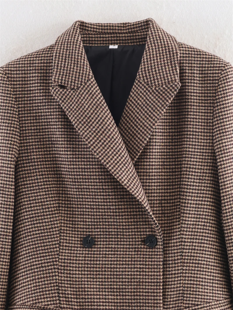 Femmes Blazer 2025 nouvelle mode mi-longue Blazer pour femmes à manches longues ajusté dames Blazer haut décontracté Chic femmes manteau