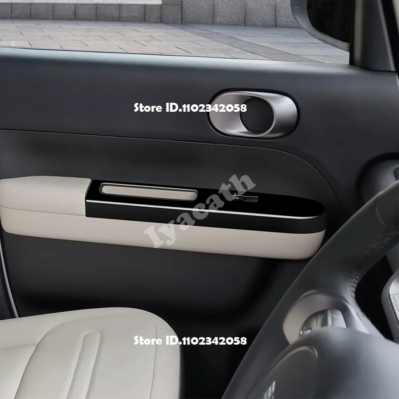 RHD for BYD RACCO 2026 2027 ABS Black Door Bowl Window Rise Siwtch Car Roof Readlamp Steering Wheel Cover Interior Accessories