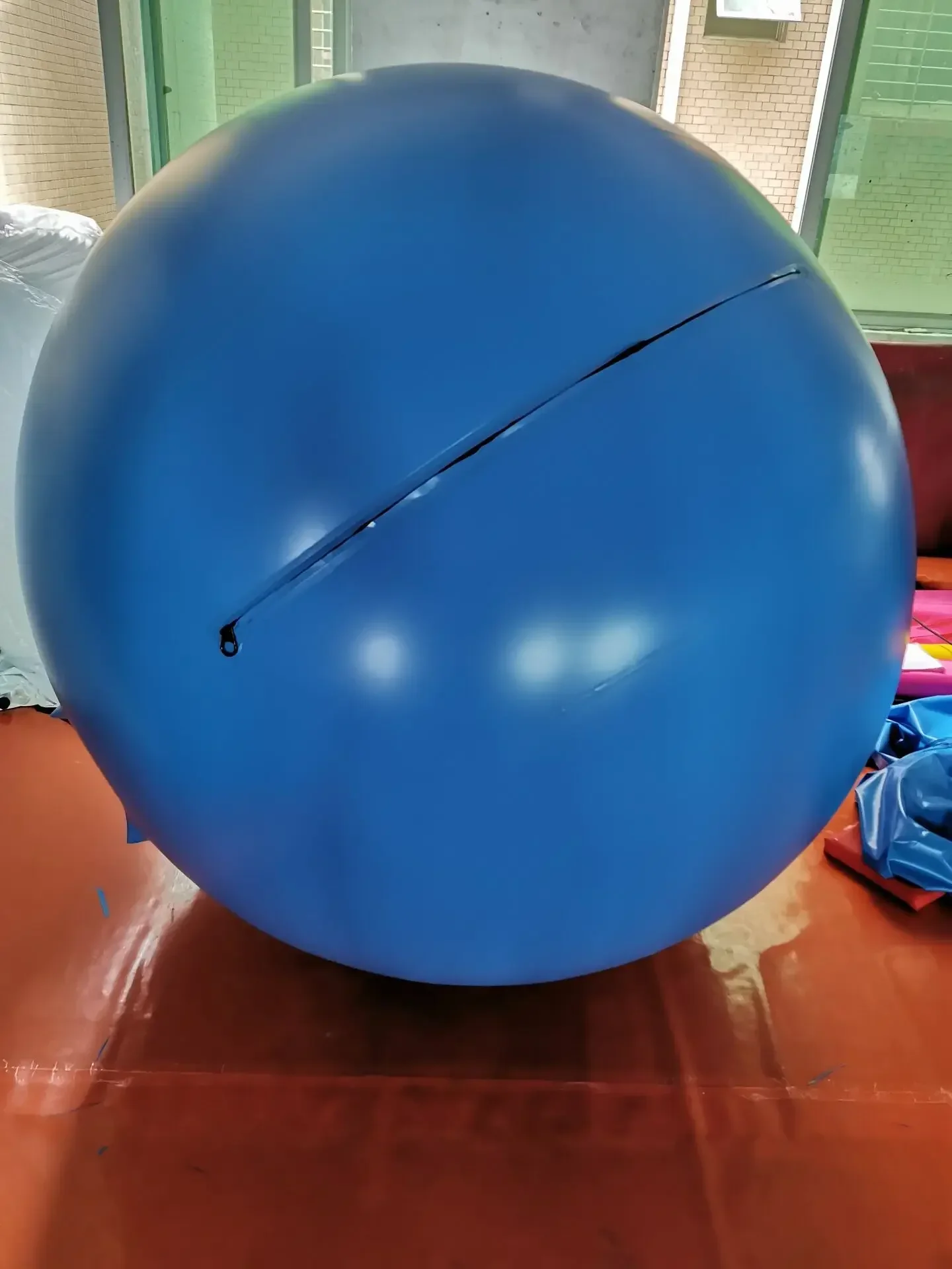 

Big PVC round inflatable blueberry ball suit for cosplay Premium