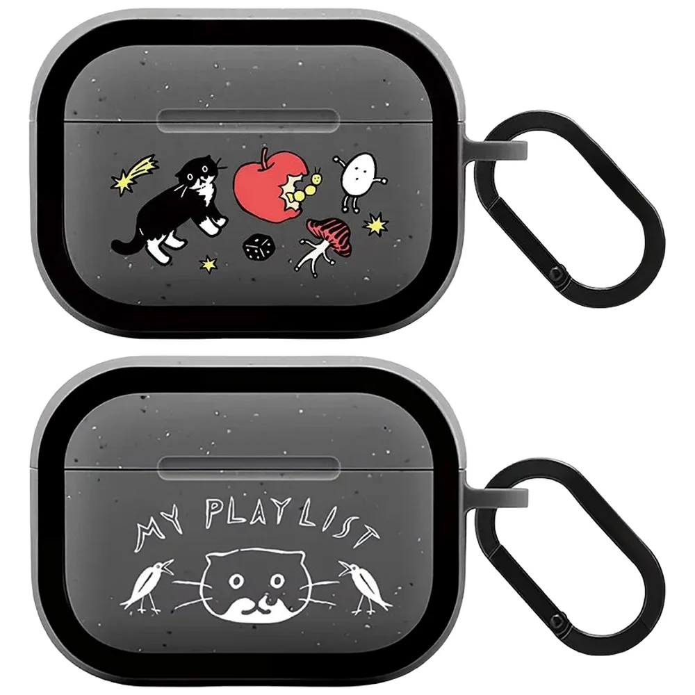 

6031936 Matte Case for AirPods 1 2 3 4 Pro Pro2 Bluetooth Earbuds Protective Earphone Case Cover
