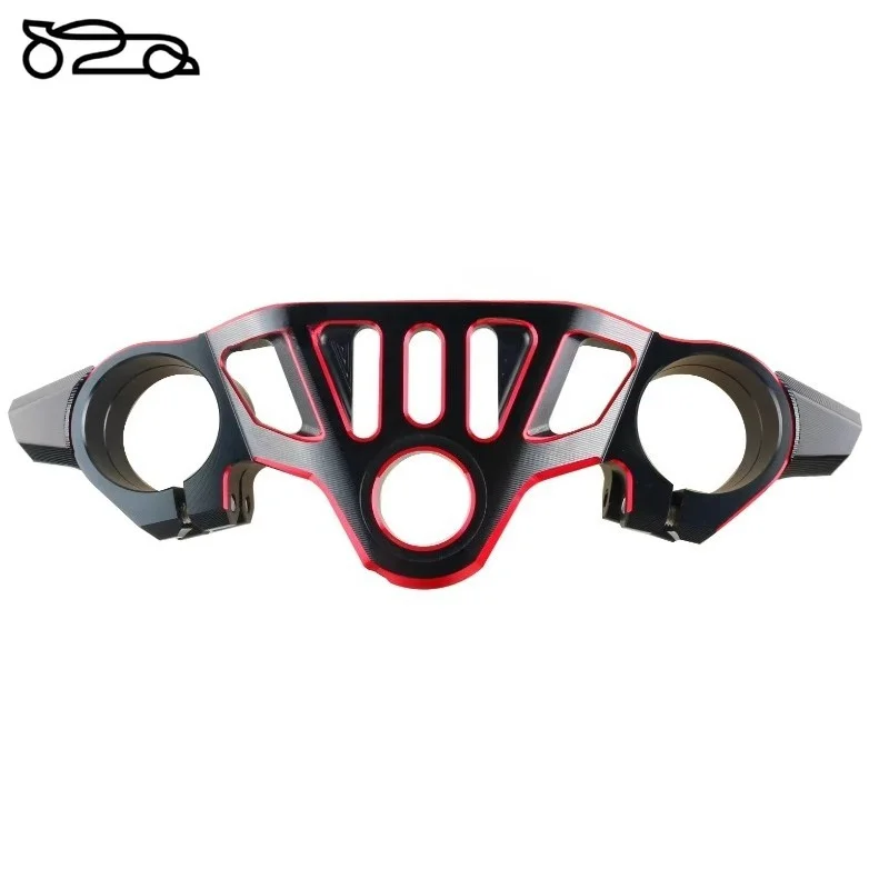 Aluminum alloy motorcycle numerical control modified front fork drop tripod for Aprilia RS660 2021-2024