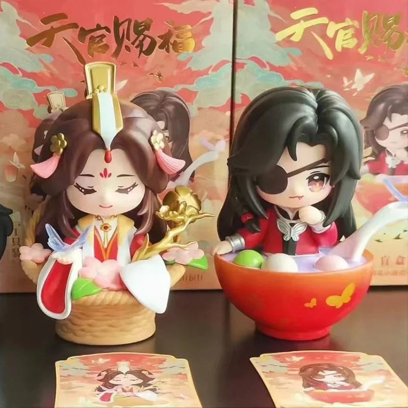 Heavenly Official Blessing Xie Lian Hua Cheng Figure Cute Action Figurine Collection Model Statue Doll Toy Xmas Birthday Gift