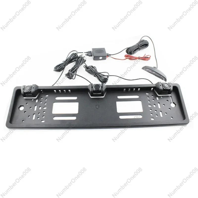 New European License Plate Holder Reversing Radar, Non-punching and Non-destructive Installation PZ300-L