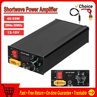 50W Portable Shortwave Power Amplifier 4-Gear LPF Automatic Transmit and Receive Switching Compatible with Multiple Protocols
