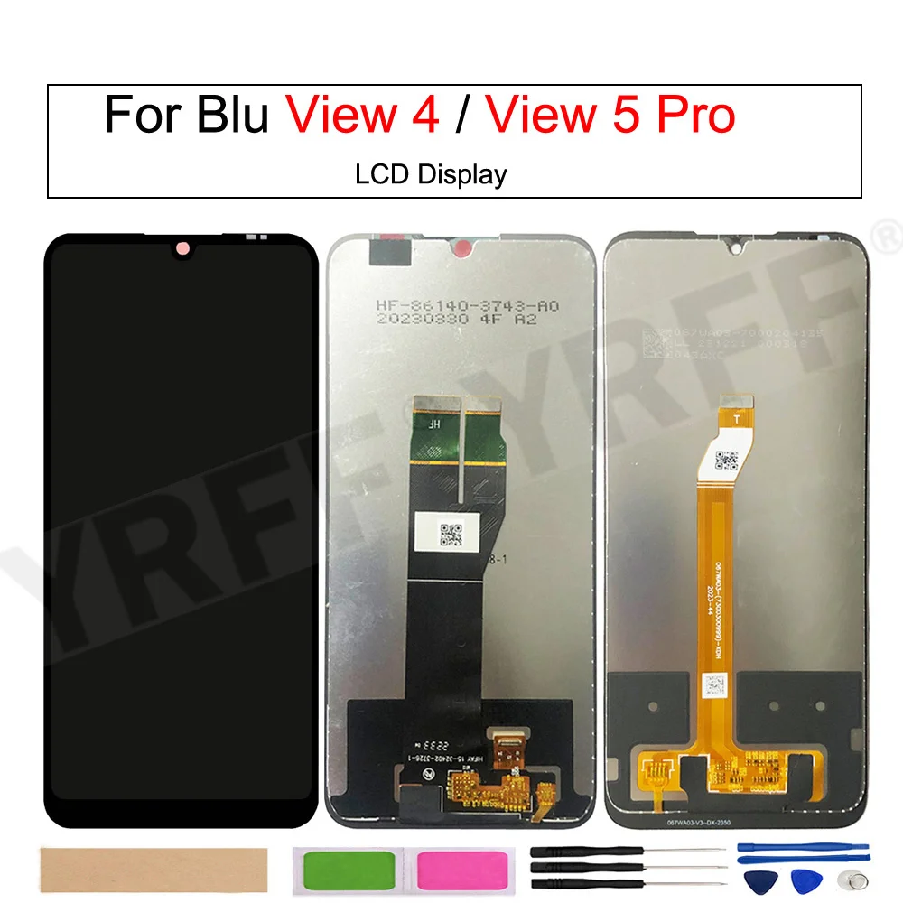 LCD Display Touch Screen Digitizer Assembly for Blu View 4 ,View 5 Pro,B135DL