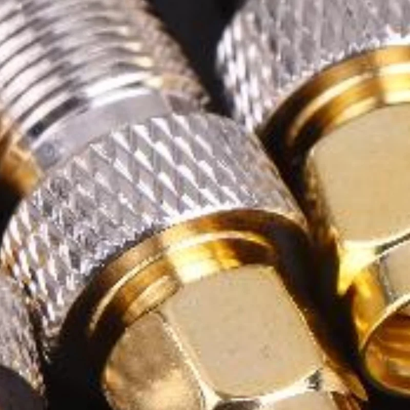 Pair/Group SMA Male to F Female Copper RF Converting Connector Smaj/FK SMA Intra-Thread Inner Pin to F Outer Thread Inn