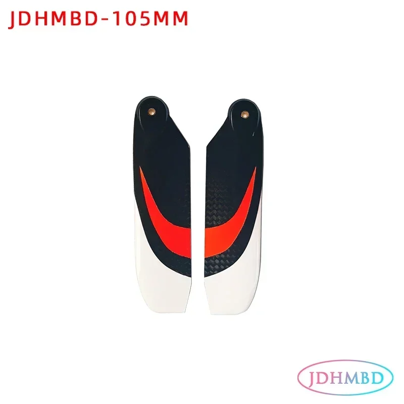 JDHMBD High Quality Carbon Fiber 86mm 95mm 105mm Tail Blades for Align Trex 550 600 700 KDS A7 XL GARTT SAB RC Helicopter spare