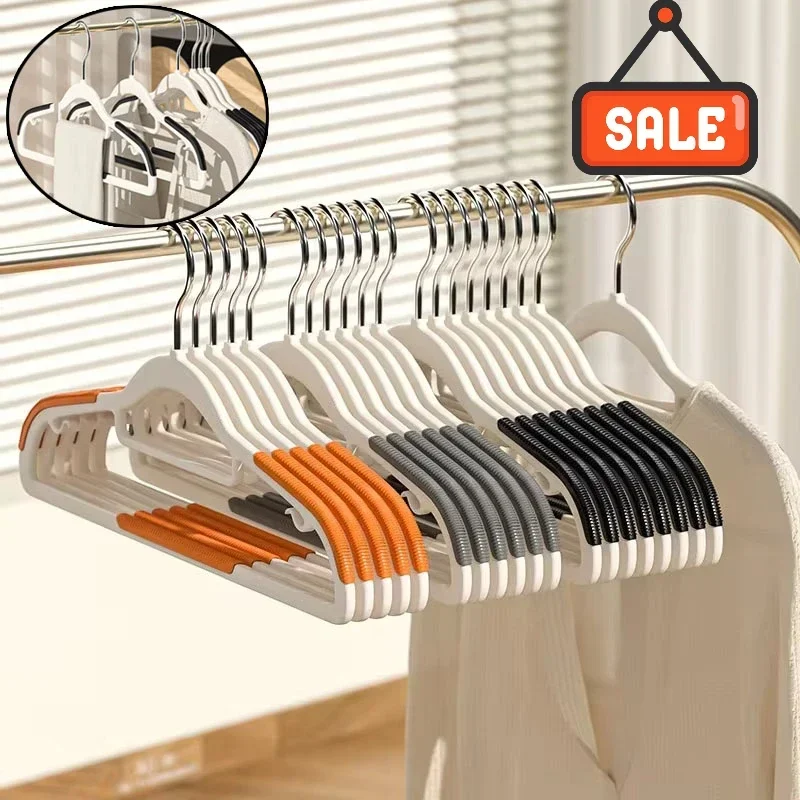 Coat Hanger Multifunctional Wet and Dry Household Hangers Anti Slip Storage Clothes Hanging No Trace Hanger Household Items