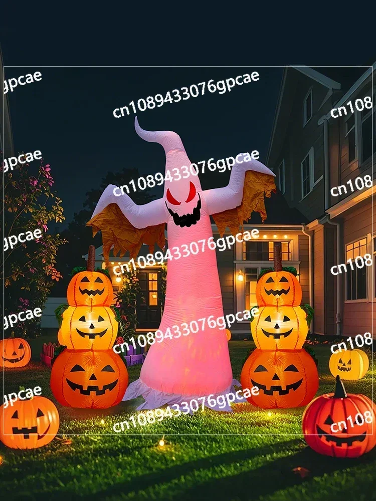 Decoration Air Model Atmosphere Scene Arrangement Luminous Pumpkin Lantern Balloon Shopping Mall Large Theme Beautiful Ornaments