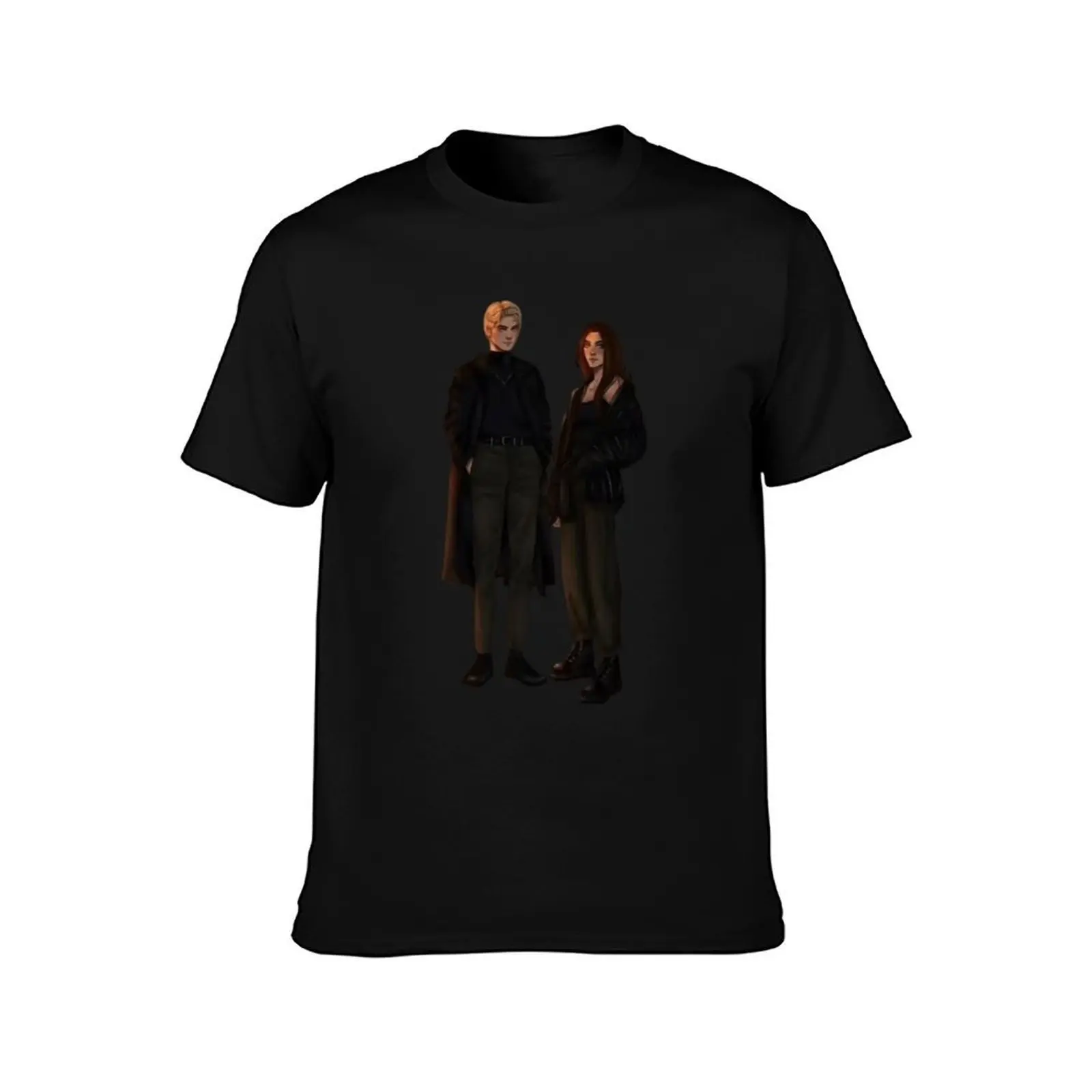 aaron warner and juliette ferrars T-Shirt Daily Wear Print T-Shirt