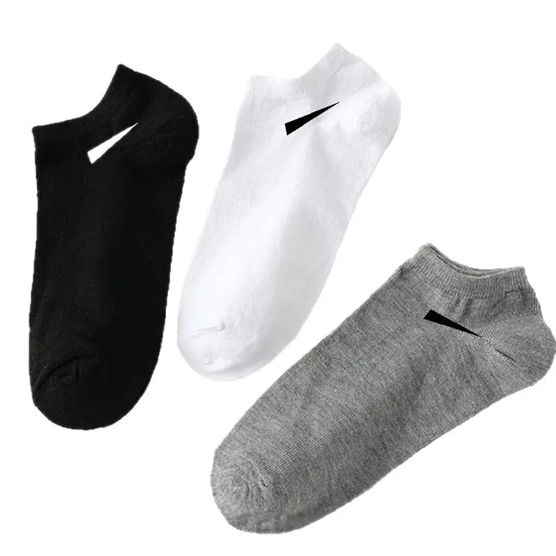 

Men & Women Casual Thin Boat Socks Spring Summer Breathable Sweat Wicking Anti-Odor Low Cut Socks Black White Gray Cotton Blend