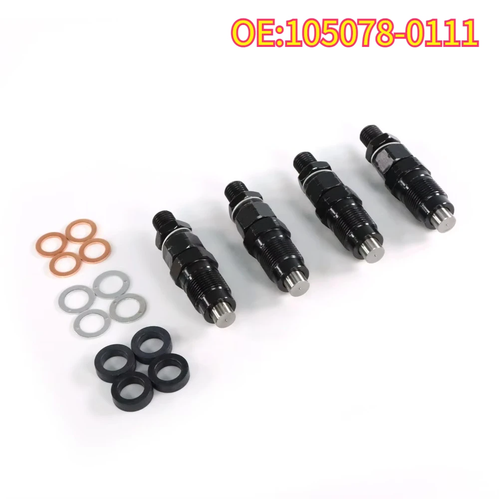 

High quality New For 4 x injectors 105078-0111 for Mazda Bravo WL / WLT Ford Courier 2.5L WL-T 1