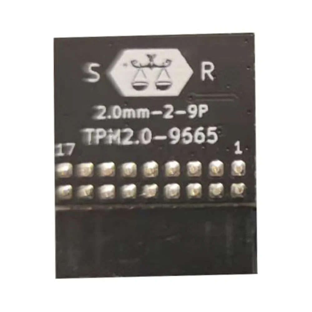 LPC TPM 2.0 Encryption Security Module Remote Card 18Pin TPM2.0 Module Board for ASROCK Windows 11