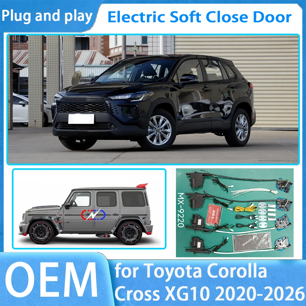 for Toyota Corolla Cross XG10 2020-2026 OEM Car Soft Close Door System Automatic Electric Auto Pull Power Latch Power Closing