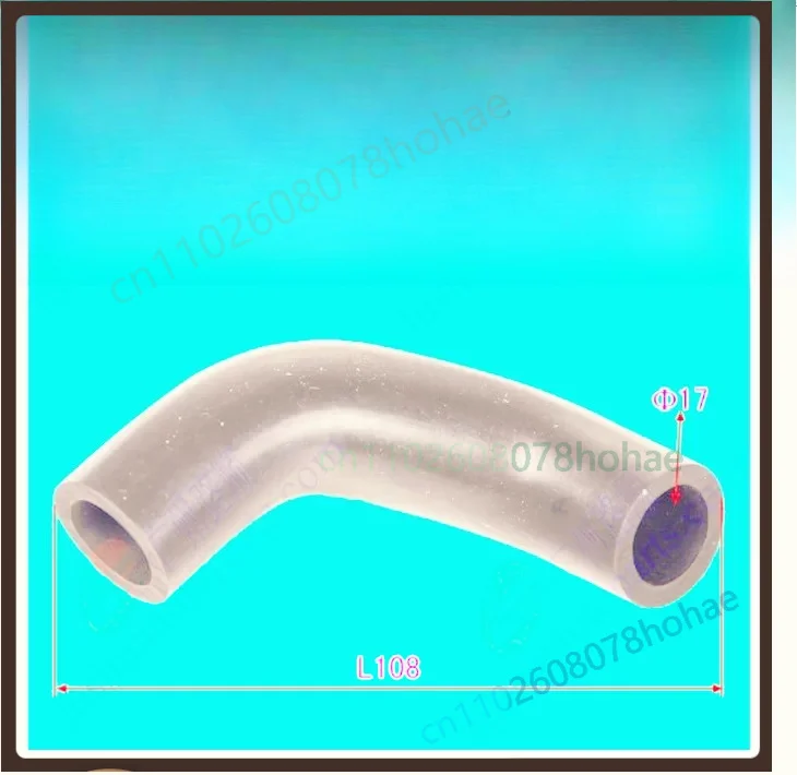 For Yunnei YN27CRD YN490 D25TC D30 Breather Hose Crankcase Vent Pipe SHA3452 Engine Parts(2pcs)