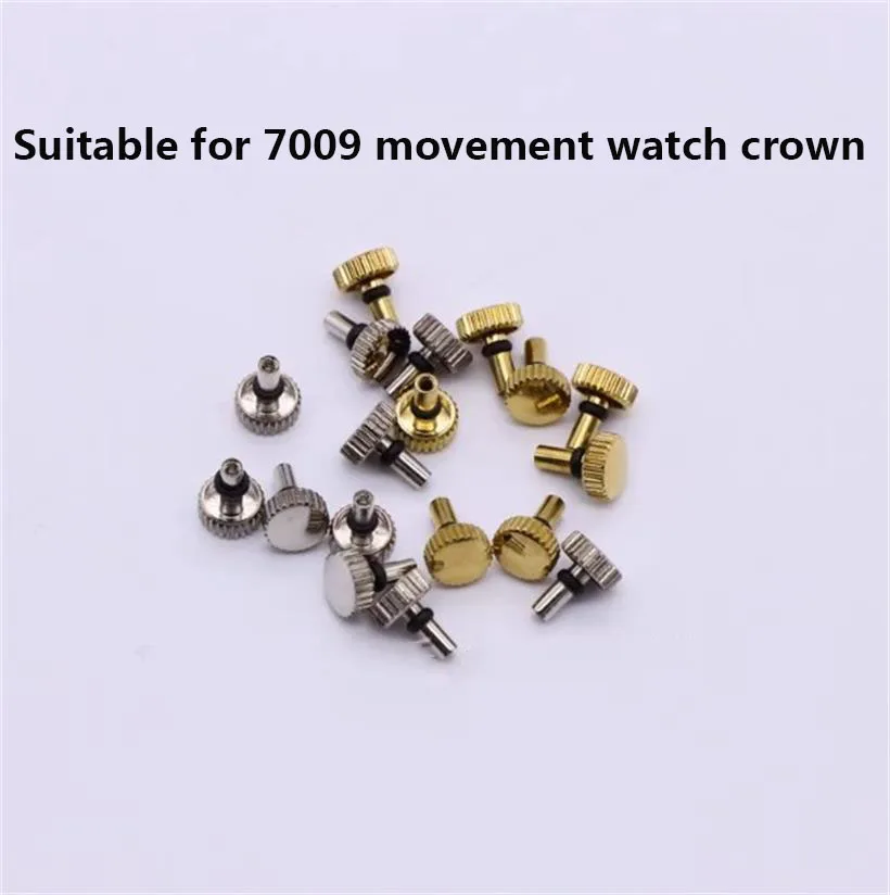 Suitable For Old-Fashioned Seiko 7009 Movement Handle Stainless Steel Crown Time Adjustment Schedule Handle Watch Accessories