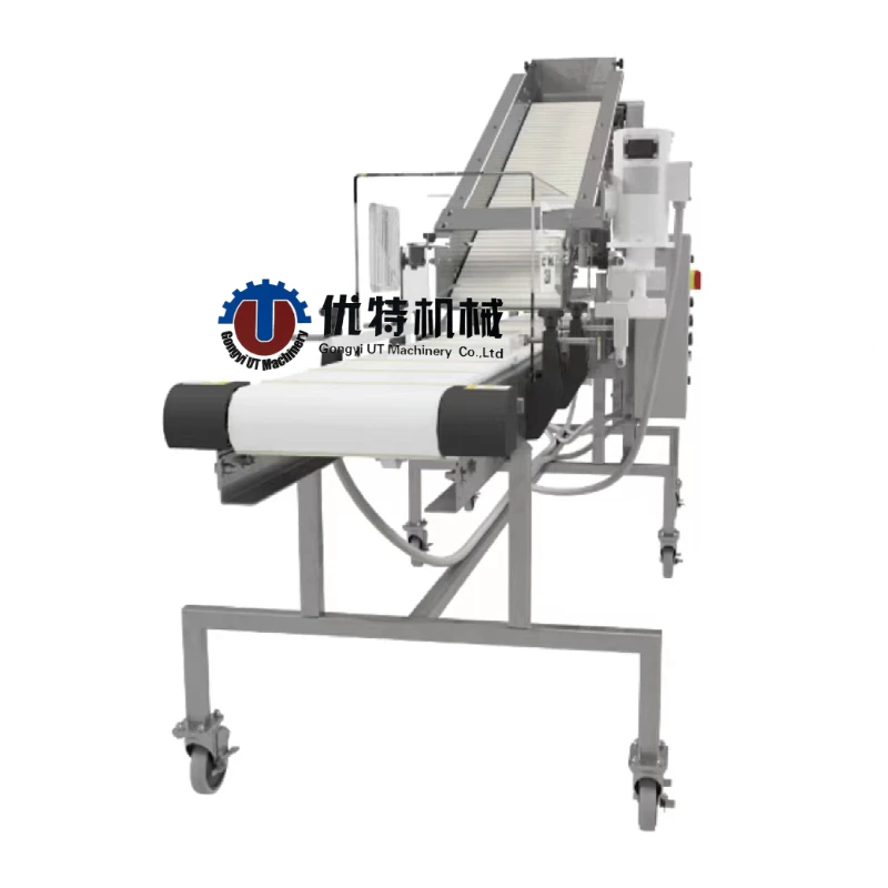 Quick-Cut the Process1020 Tray Automated Microgreen Tray Harvesting Machine With Conveyor Belt for Baby Leaf Lettuces