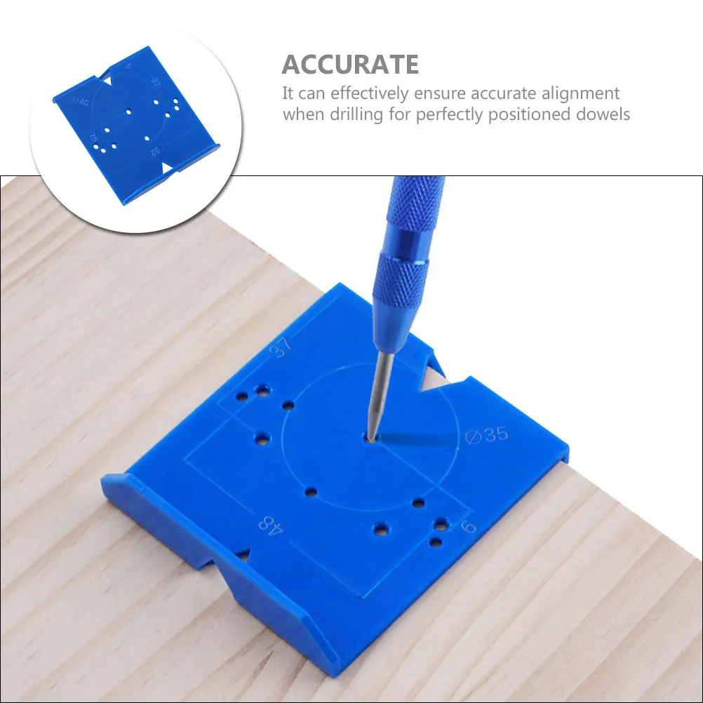 

Concealed Hinge Mounting Jig Positioning Tool Door Hinge Template Cabinet Hole Drilling Guide Cabinet Hole Drilling Template