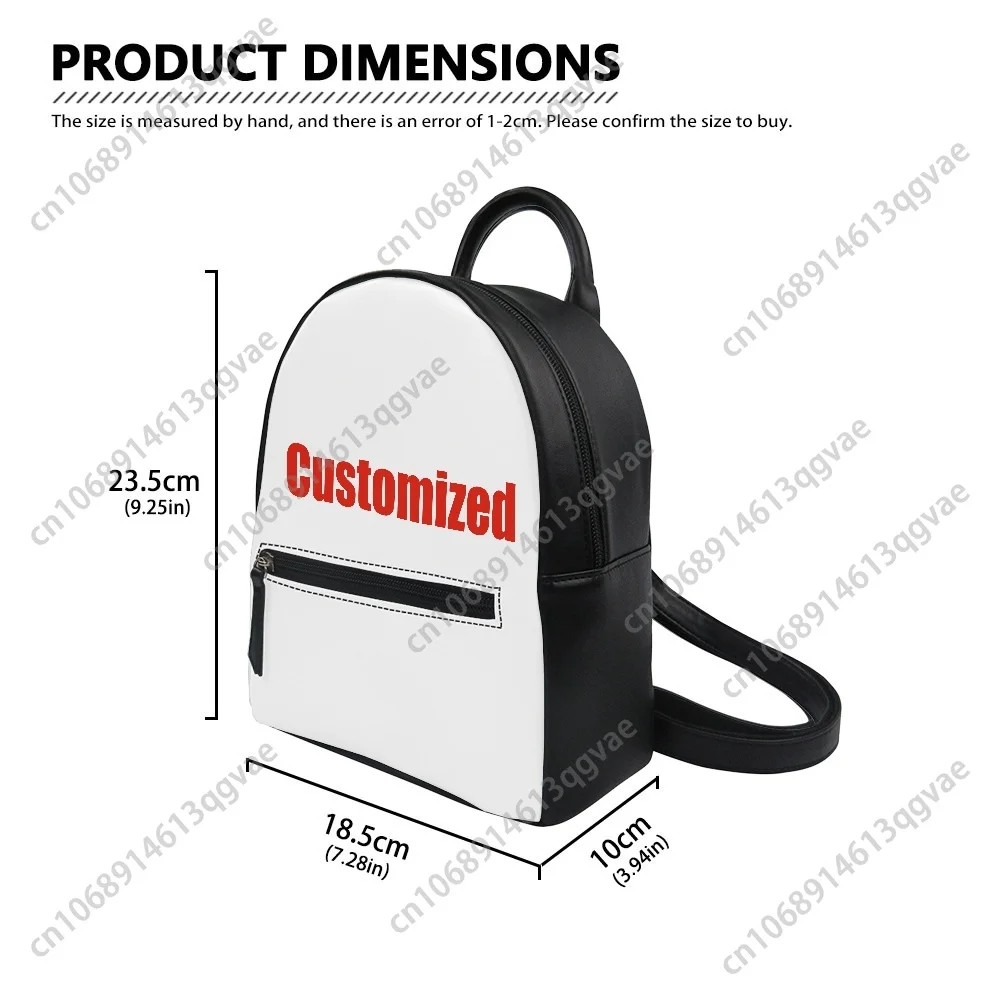 Back To The Beginning Ozzy's Final Bow Custom Backpack Purse Women Carter Schoolbags Double  Mini Daypack Leather Travel Bag