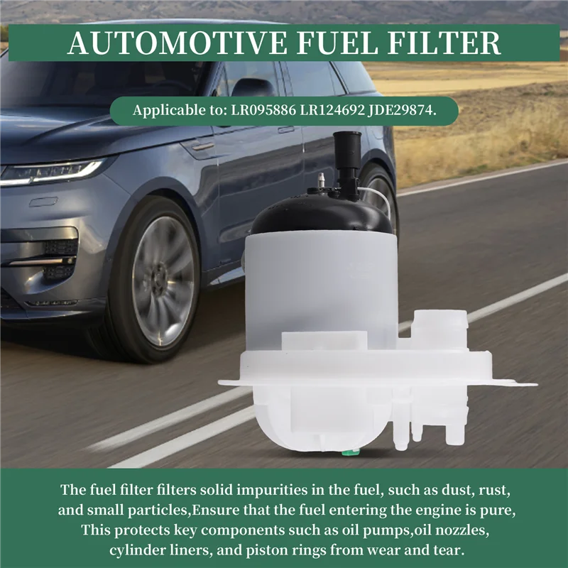 

LR048891 Автомобильный топливный фильтр Бензиновый фильтр для Land Rover Range Rover Sport 2013-2019 LR095886 LR124692 JDE29874