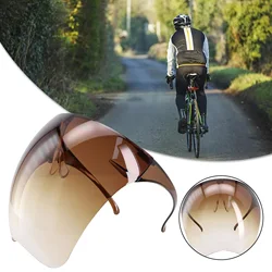 1pc Full Cycling Shield Protective Space Gradient Color Cycling Glasses Cover PC 195x150mm For Climbing Hiking Fishing Skiing