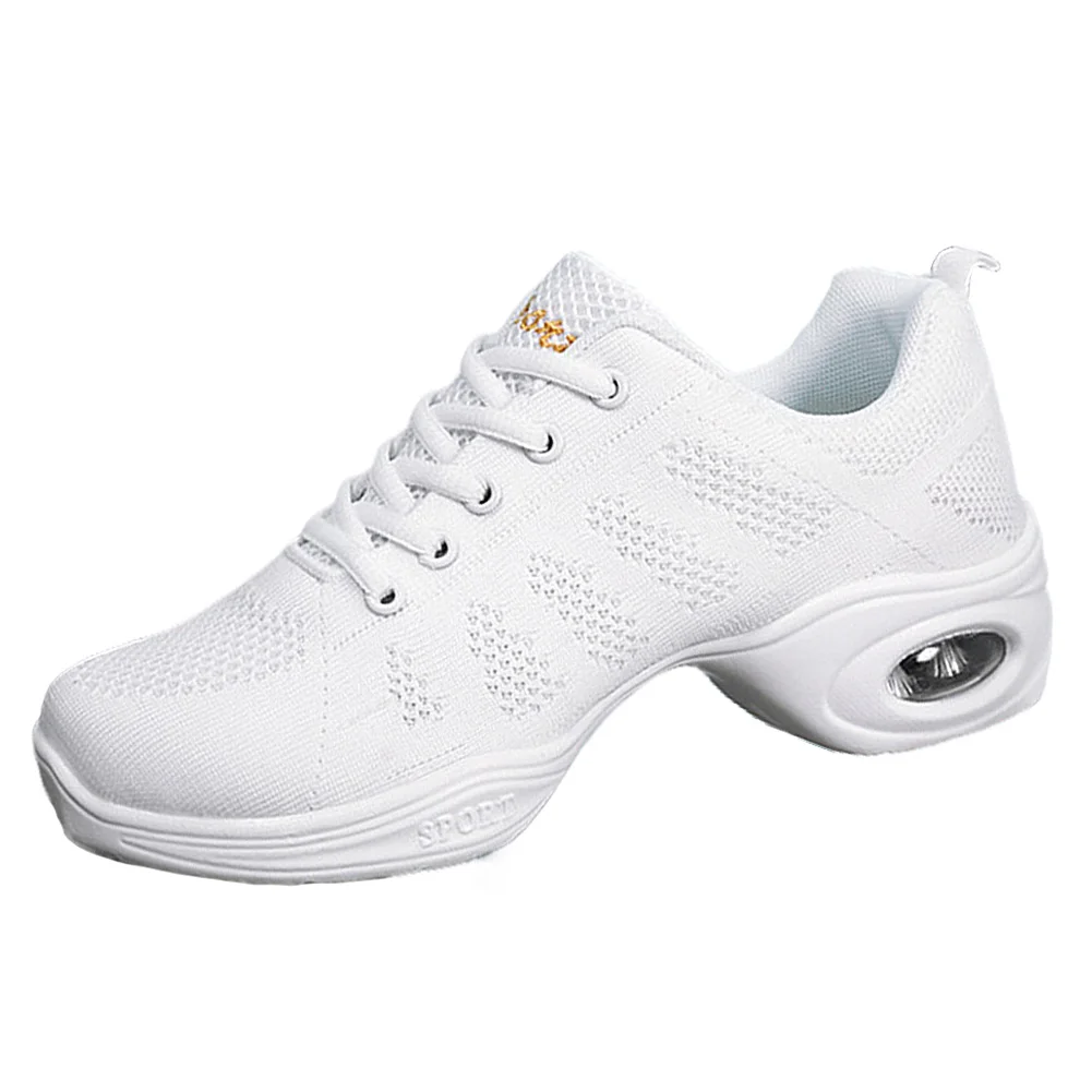 Dance Shoes Breathable Walking Shoes Air Cushion Athletic Walking Dance Shoes Platform for Women