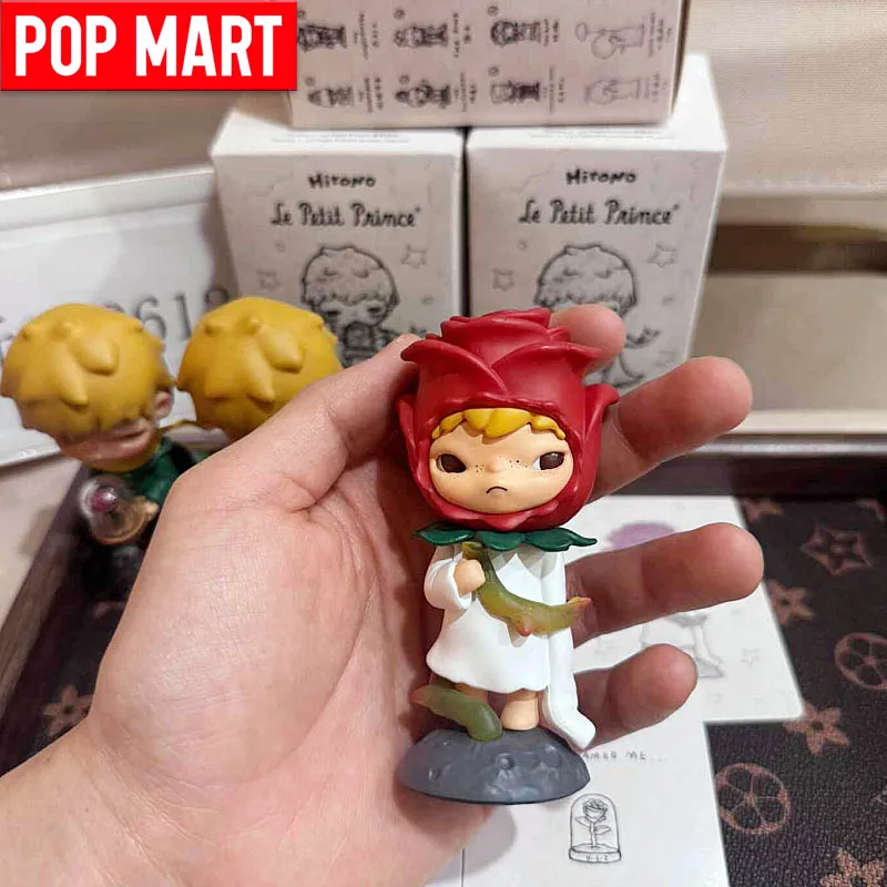 POP MART Hirono x Le Petit Prince Serie Blind Box Niedliche Actionfigur Modell Sammlerstück Mystery Spielzeug Schreibtisch-Deko Geschenk