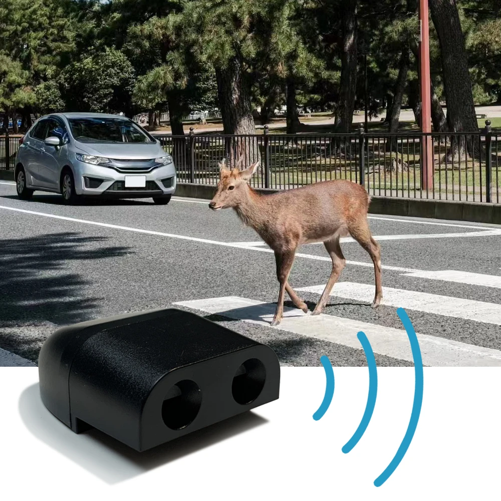 4PCS Car Ultrasonic Whistle Warn Deer Repeller Tool Car Safety Deer Whistle Animal Alert Outdoor Safety Mini Waterproof Whistle
