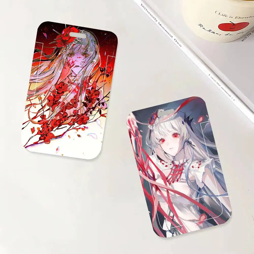 Coquelic Animated Game P-path To Now Black Lanyard Card Holders Student Meal Cards And Campus Ids School