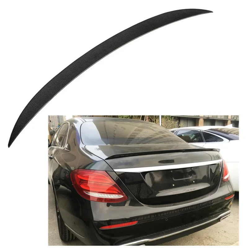 

For Mercedes benz E-class W213 2016-2019 AMG Style Carbon Fiber Rear Tail Trunk Spoilers