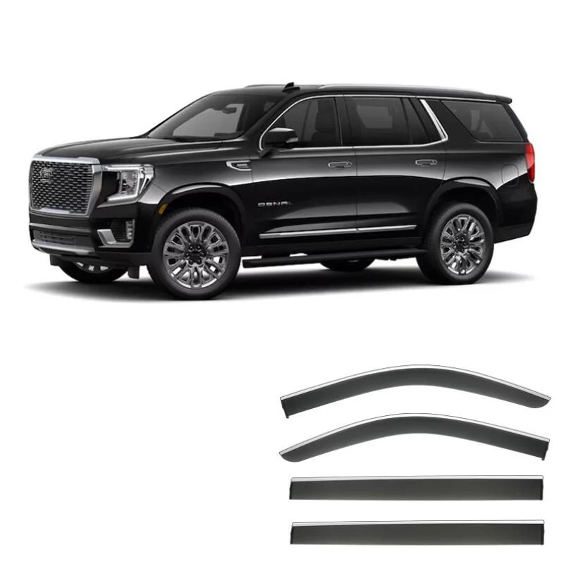 

Side Window Deflector Weather Shield Window Visor Awnings & Shelters For GMC Yukon 2014 2015 2016 2017 2018 2019 2020 2021