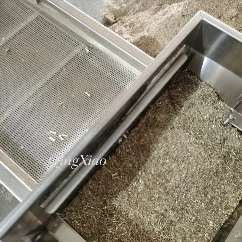 Small Industrial Linear Vibrating Sieve Custom Mesh Size Vibrating Screener for Granule Size Grading & Impurity Removing