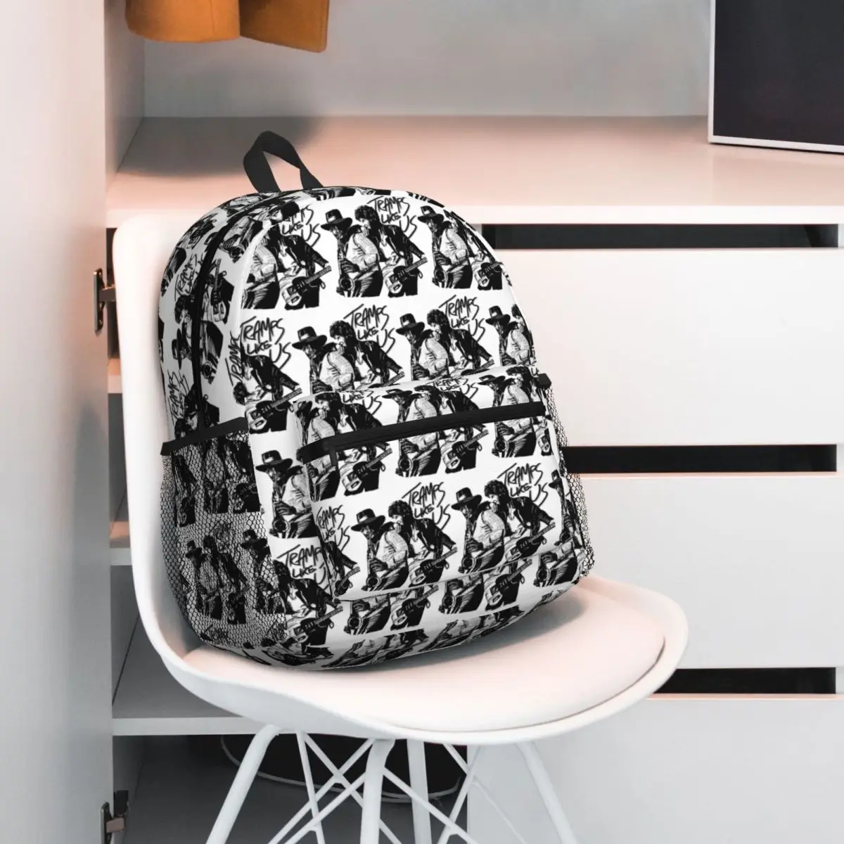 Music Bruce Springsteen 1 Backpack Daypack Large Capacity Children BookBag School Bag Shoulder Bags for Men Women