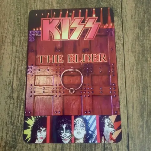KISS The Elder 8x12 Metal Wall Sign