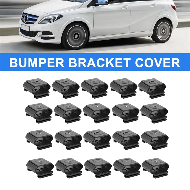 

A42M-20 шт. передний держатель, крышка кронштейна бампера A2018800114 для W201 190D 190E, зажимы для переднего защитного держателя рельса