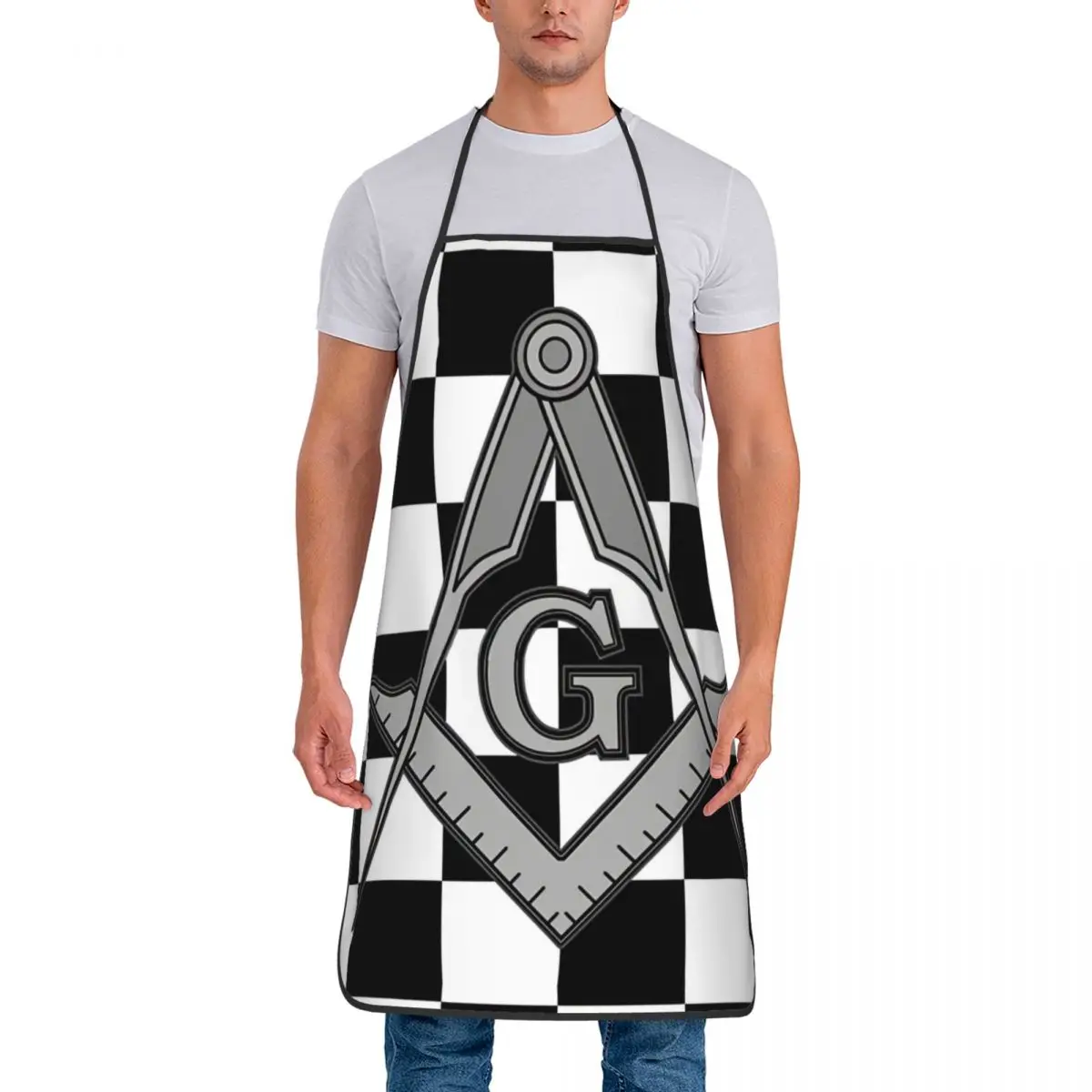 Funny Masonic Carpet Cooking Master Bib Aprons Men Women Unisex Kitchen Chef Freemason Tablier Cuisine Cooking Baking Painting